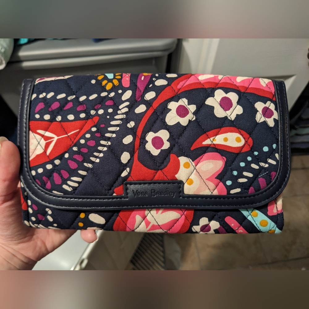 Vera Bradley Trimmed Wristlet